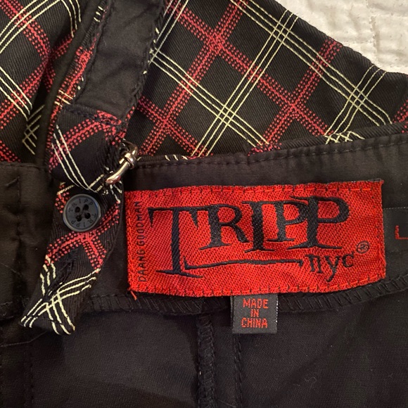 Tripp NYC Vintage Y2K Unique plaid bustier.Like new!!! - Picture 3 of 5